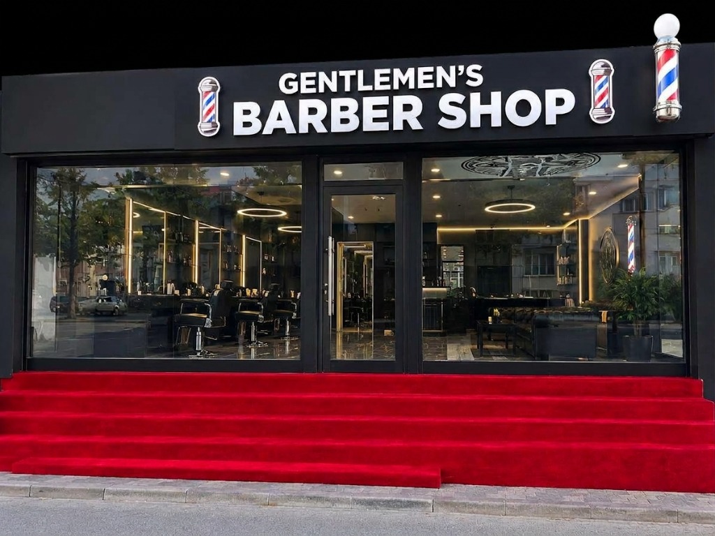 Gentlemen’s Barber Kuaför dış görünümü